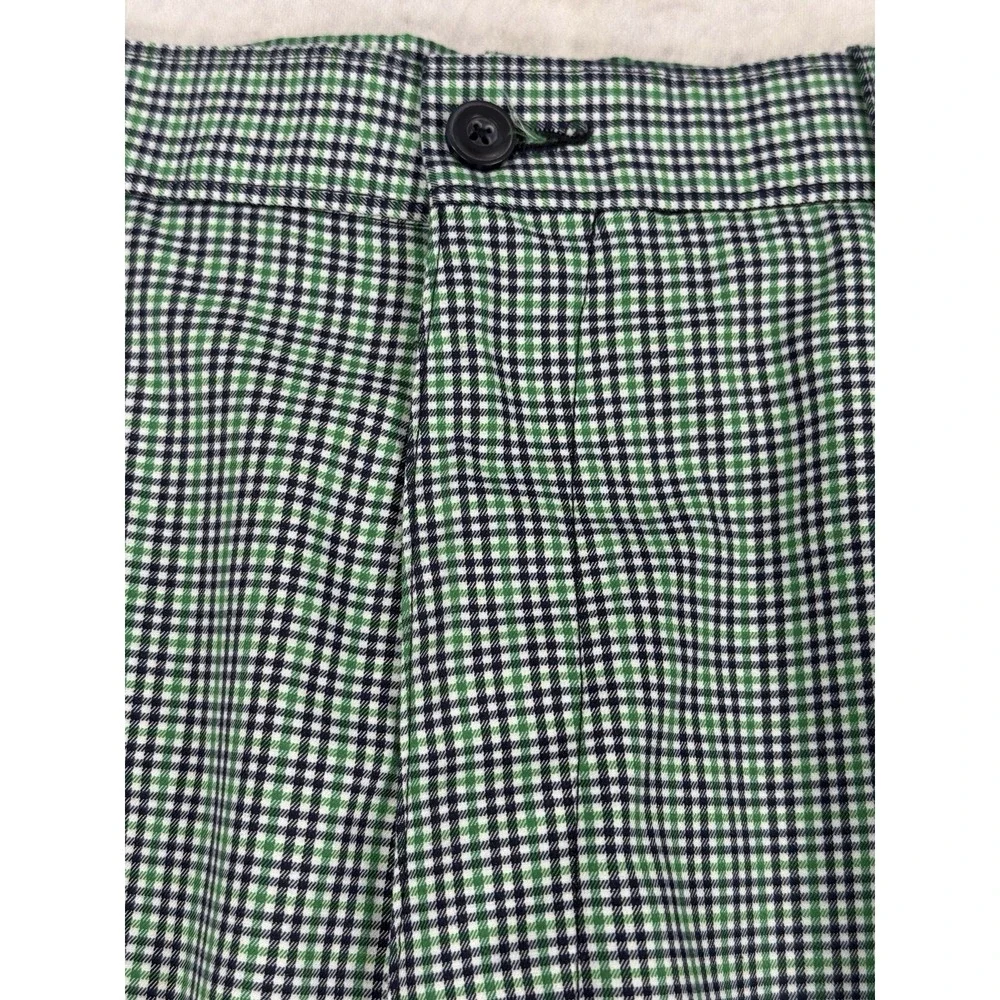 BEN HOGAN Men's Golf Shorts 36 Green Check Performance 10